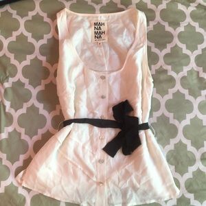 100% silk blouse from Anthropologie